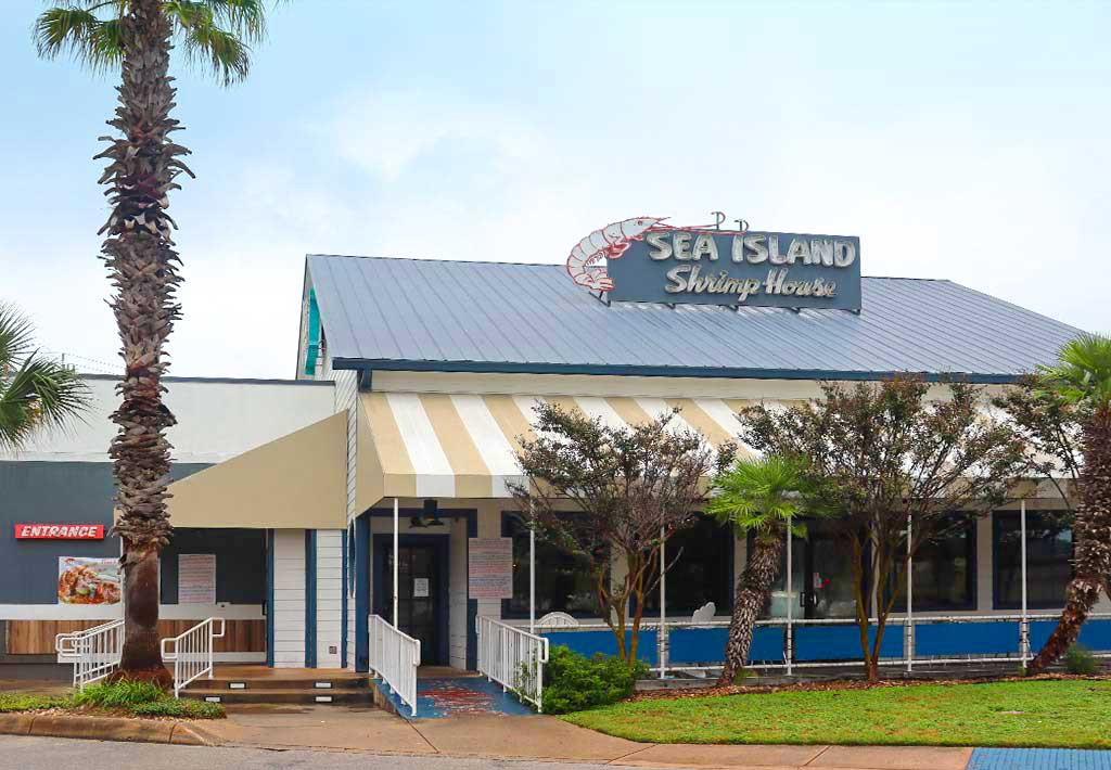 The Sea Island Shrimp House location at Agora Parkway