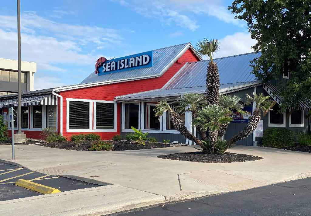 The Sea Island Shrimp House location at I-10